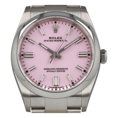 rolex mujer esfera rosa|Relojes Rolex de mujer .